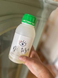 Imitación efecto madera en mármol 7 Limpiamos con Superclean