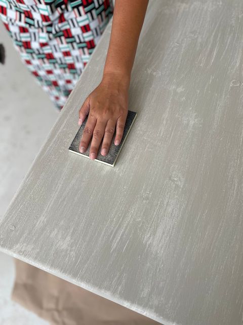 Pintar muebles a la tiza con chalk paint y pátinas 13 12 3