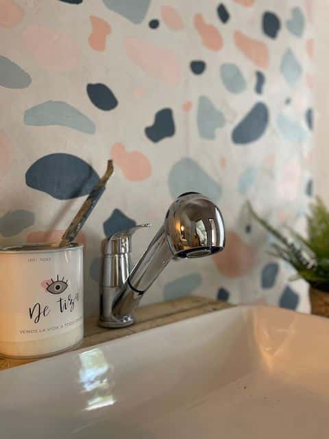 Cómo hacer efecto terrazo en pared 14 12 7