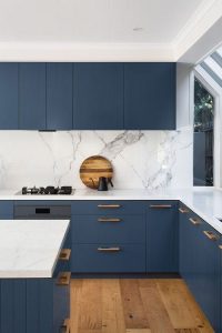 Colores ideales para pintar tu cocina 6 16 Unique Design Ideas for Kitchens with Blue Cabinets