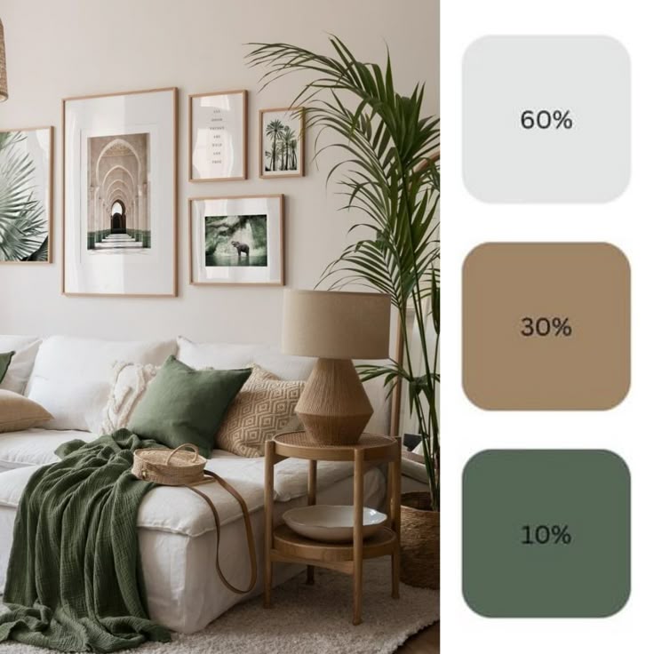 Regla 60-30-10 en decoración