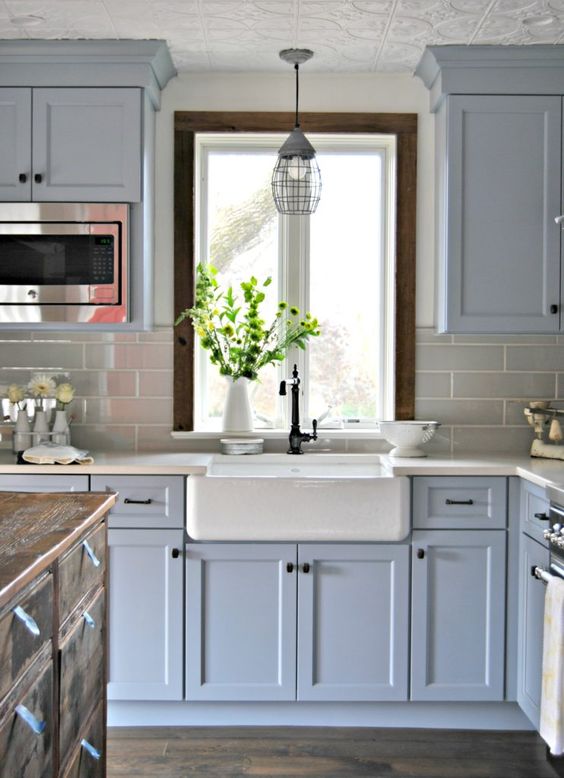 Muebles de Cocina Pintados. Ideas para inspirarte a todo color! 14 643a01887c00c185381c49faa34df174