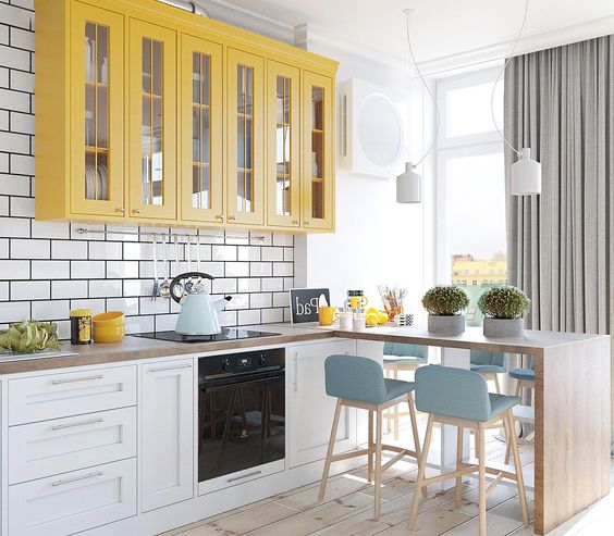 Muebles de Cocina Pintados. Ideas para inspirarte a todo color! 7 79a25375c5a33cb86cbf5c3bc6295720