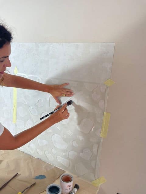 Cómo hacer efecto terrazo en pared 11 8 6