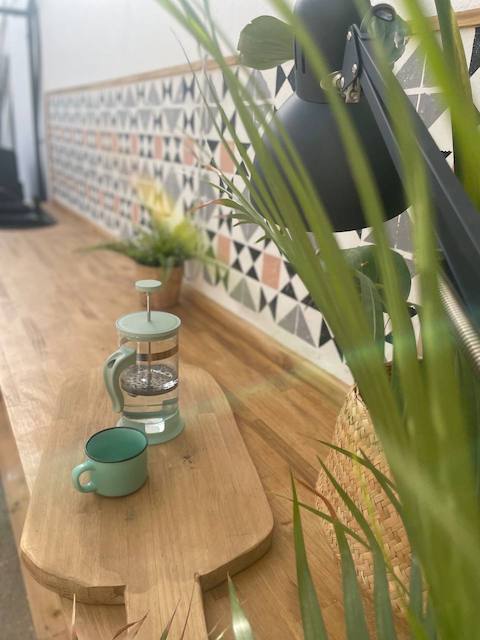 Encimera y table con te