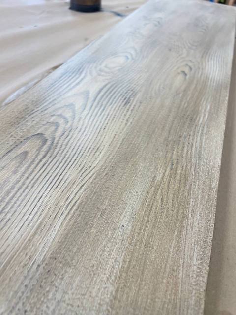 Imitación efecto madera en mármol 19 Efecto madera nogal y Lino