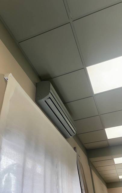 Como pintar un microondas 29 Aire acondicionado pintado