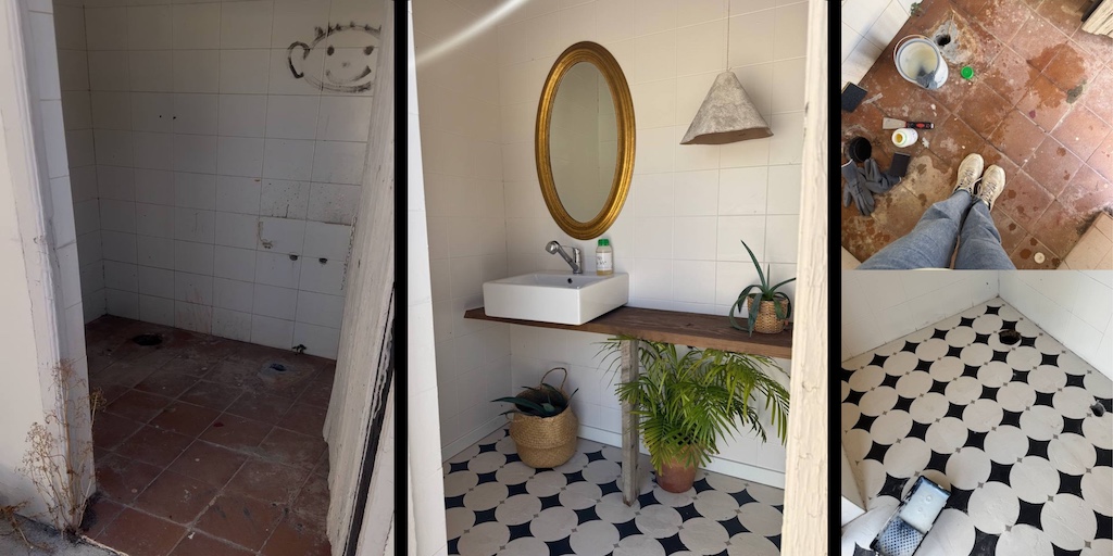 Baño renovado sin obras: el antes y el después 2 Baño renovado sin obras: el antes y el después