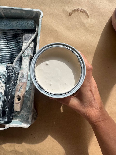 Pintura blanco Salon de Te