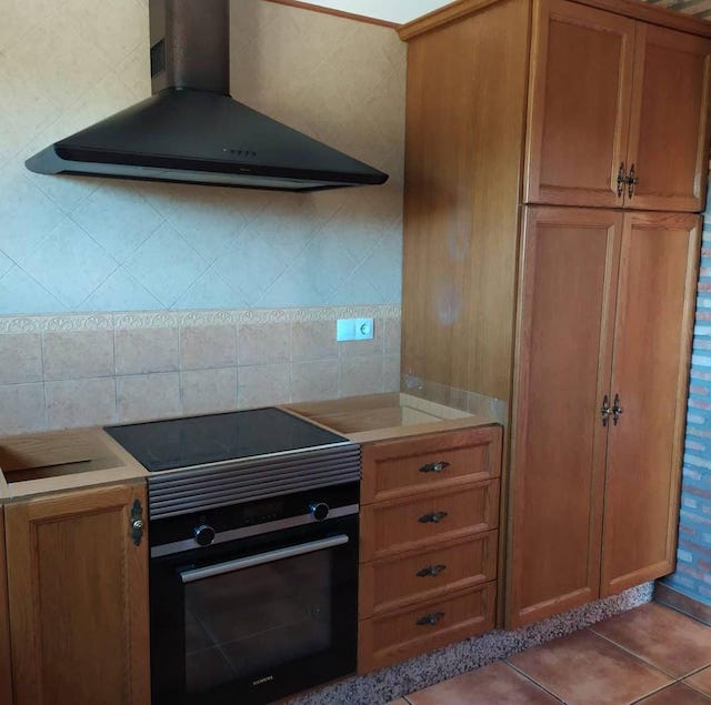 5 colores perfectos para pintar cocinas 18 Azul Vintage antes cocina 2