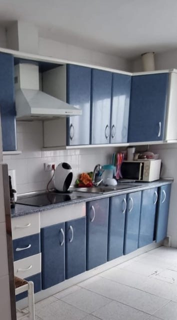 Color De Tiza 2022 22 Azul Vintage antes cocina