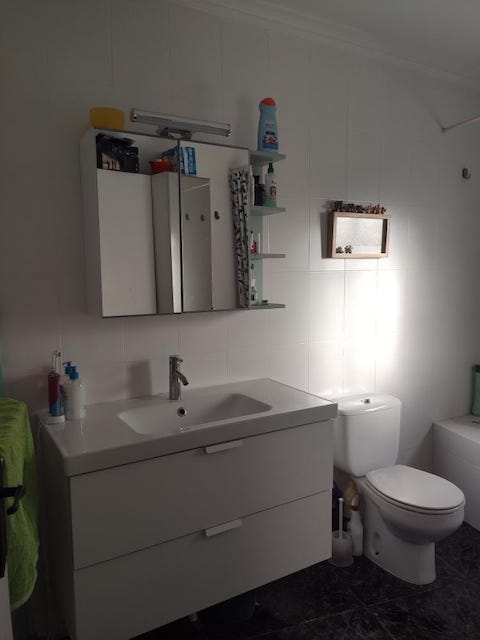 Qué pintura elegir para pintar azulejos 10 Bano rocioelias strong albahaca antes