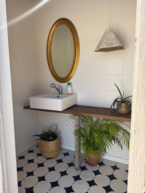 Baño renovado sin obras