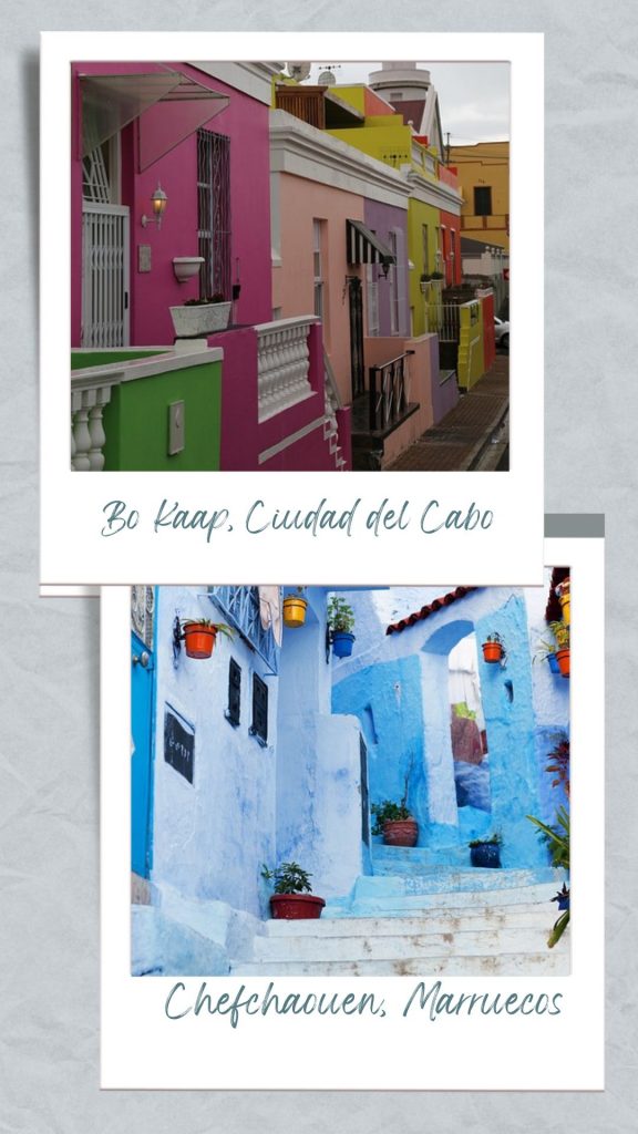 Ideas para pintar la fachada 5 Fachadas pintadas Bo Kaap y Marruecos