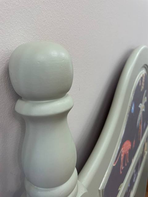 Cómo pintar un cabecero de madera 31 Cabecero final 1