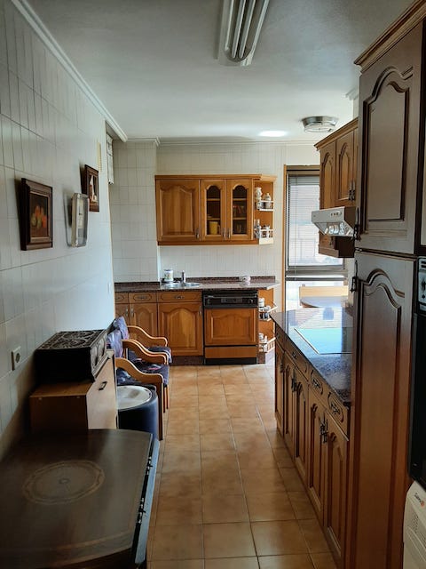 Taller Cantera Vintage 8 Cocina antes de pintar en color oscuro