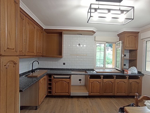 Taller Cantera Vintage 14 Cocina tamaño grande antes