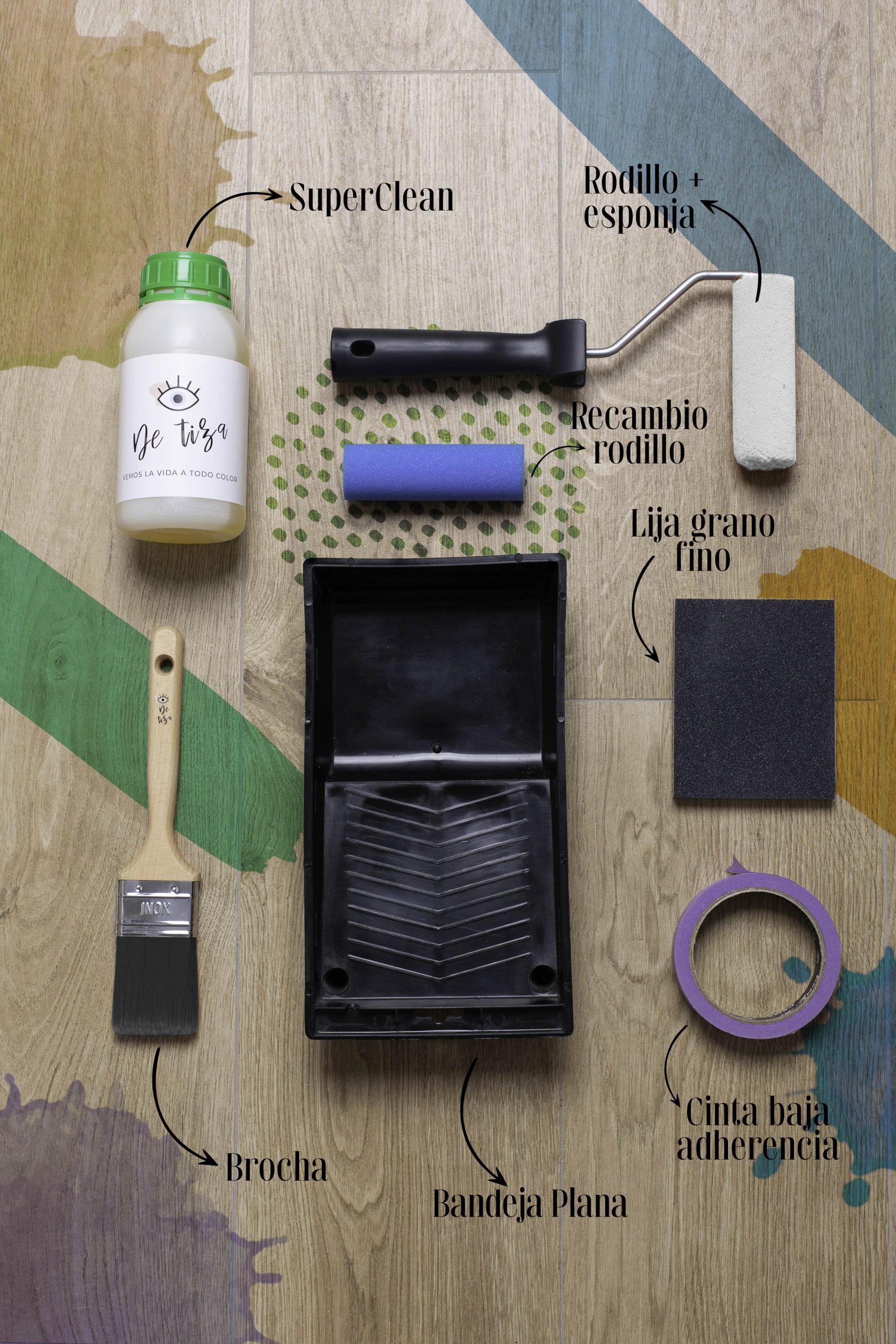 Pack Herramientas Strong Azulejos + Limpiador 1 Pack Herramientas Strong Azulejos + Limpiador