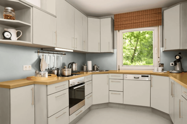 5 colores perfectos para pintar cocinas 23 Cocina Lino 1