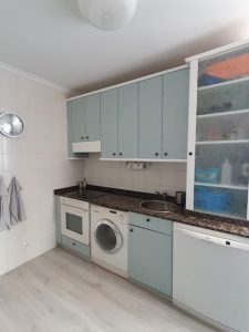 Color De Tiza 2022 27 Cocina azul vintage 1 despues