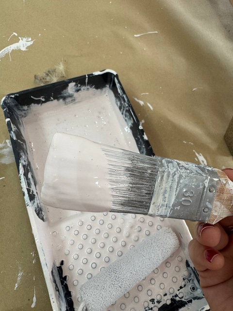 Primer con pintura Zapato de Rosa