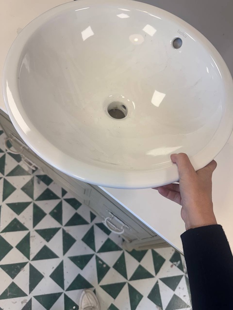 ¿Te atreves a transformar una cómoda en un mueble de lavabo? 7 Lavabo