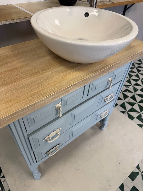 ¿Te atreves a transformar una cómoda en un mueble de lavabo? 36 Transformar una cómoda en un mueble de lavabo: resultado