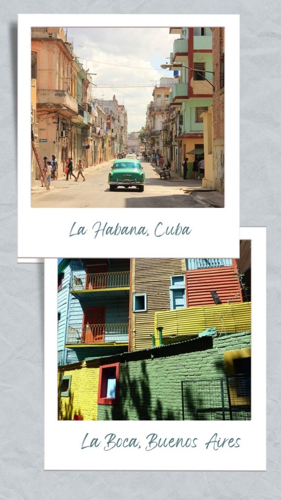 Ideas para pintar la fachada 3 Fachadas color Cuba y Buenos aIres