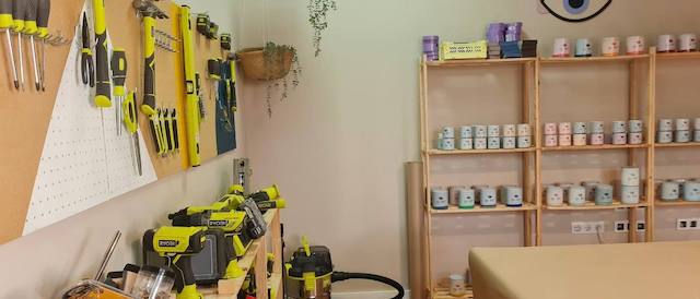 ¿Barniz o cera para pintura a la tiza? 20 Escuela 1