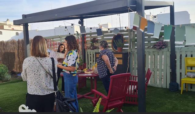 ¿Barniz o cera para pintura a la tiza? 23 Escuela 4