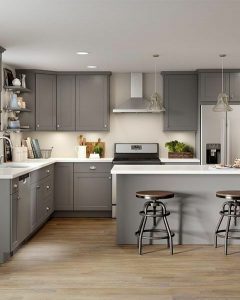 Colores ideales para pintar tu cocina 14 Espacios decorados en gris que son pura elegancia
