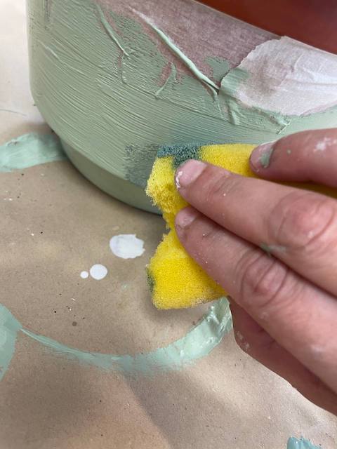 Creamos textura en color Humo Verde