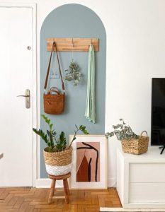 Ideas para pintar paredes de forma original 3 Estilo e muita personalidade em um pequeno ape alugado e1631697715290