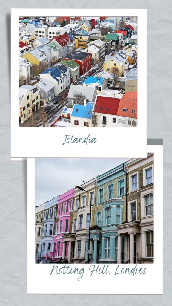 Ideas para pintar la fachada 6 Fachadas Islandia y Londres