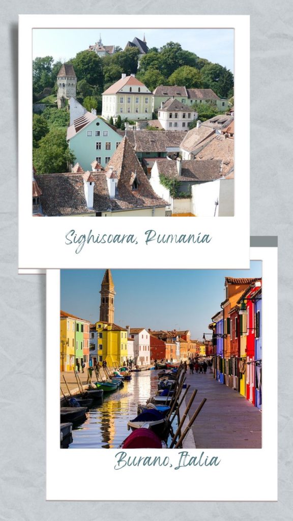 Ideas para pintar la fachada 7 Fachas pintadas Rumanía e Italia