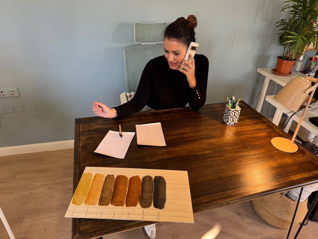 Cómo hacer efecto madera en cristal