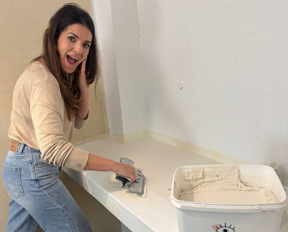 El secreto para hacer efecto cemento en encimeras