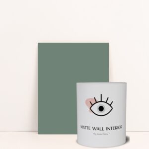 Pintura Pared Matte Wall Interior - Humo Verde