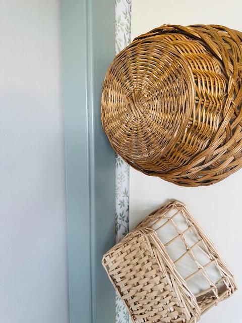 Puerta pintada Verde Macilla