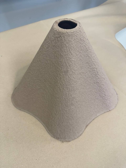 Lámpara IKEA ZEBRASAV de papel