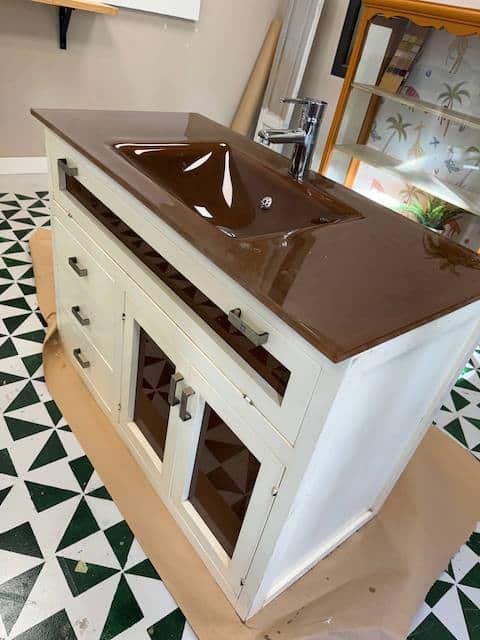 Lavabo completo que vamos a pintar