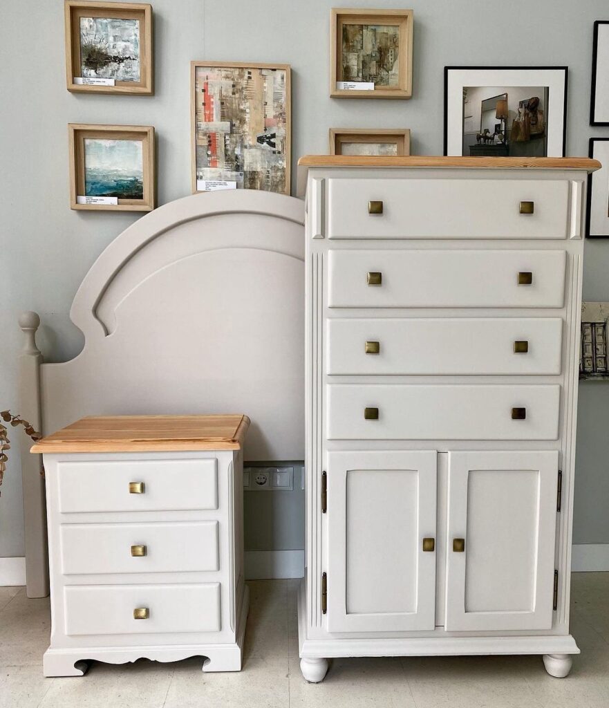 Color De Tiza 2024 27 Muebles de dormitorio en color Lino