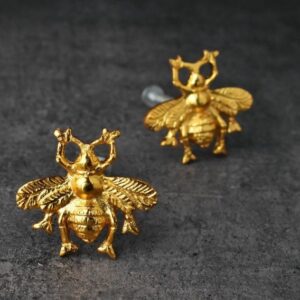 Pack de 2 tiradores Abeja Dorada