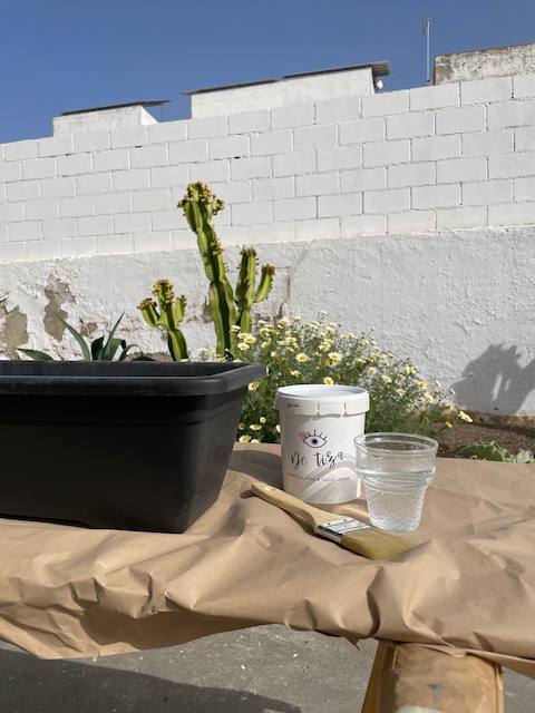 Preparamos la maceta