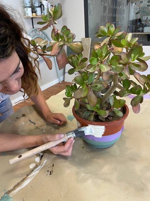 Pintamos con Chalk Beige Arena