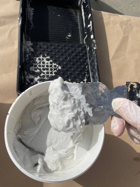 Espátula para la masilla