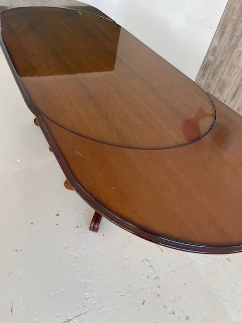 Cómo restaurar una mesa de madera 41 Mesa de comedor oscura