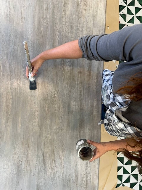 Matizamos la pátina con color ébano