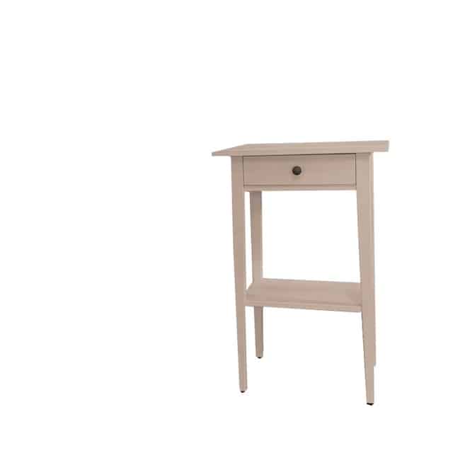 Mesitas pintadas usando el simulador De Tiza