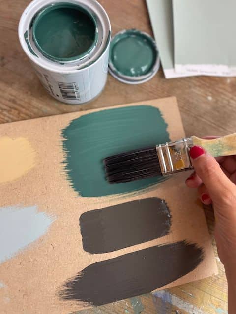 Diferencias entre acabado mate y satinado 16 Muestar Verde Imperial